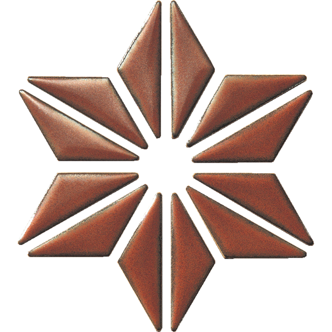 青花 蓋物 人物風景紋(メ1133) FRO-034｜商品検索｜タイルの名古屋モザイク工業株式会社